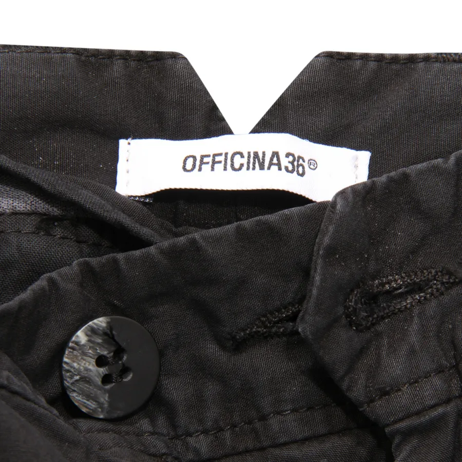 3732AU pantalone uomo OFFICINA36 COROP man trousers black