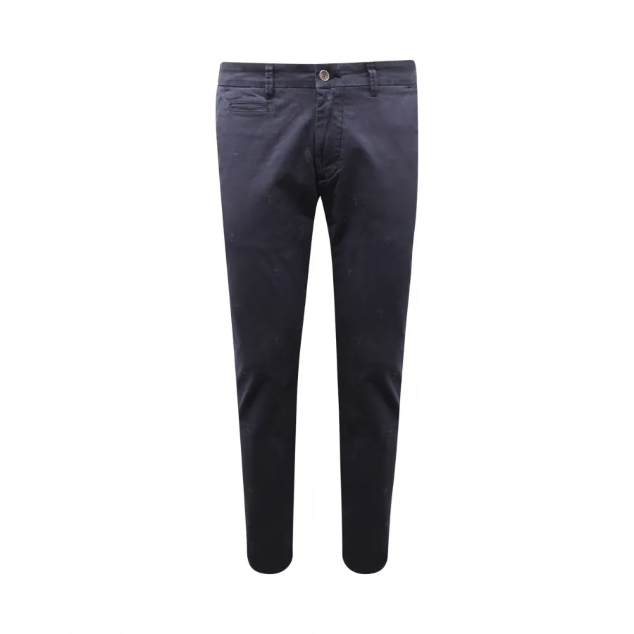 7603AU  PANTALONE UOMO OVER-D MAN TROUSERS BLUE