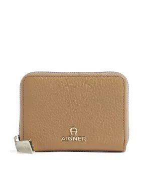  Aigner Ivy Portafoglio pelle granulata beige  