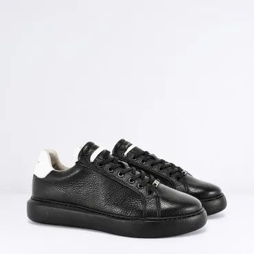  AMBITIOUS Sneaker in Pelle Col. Nero
