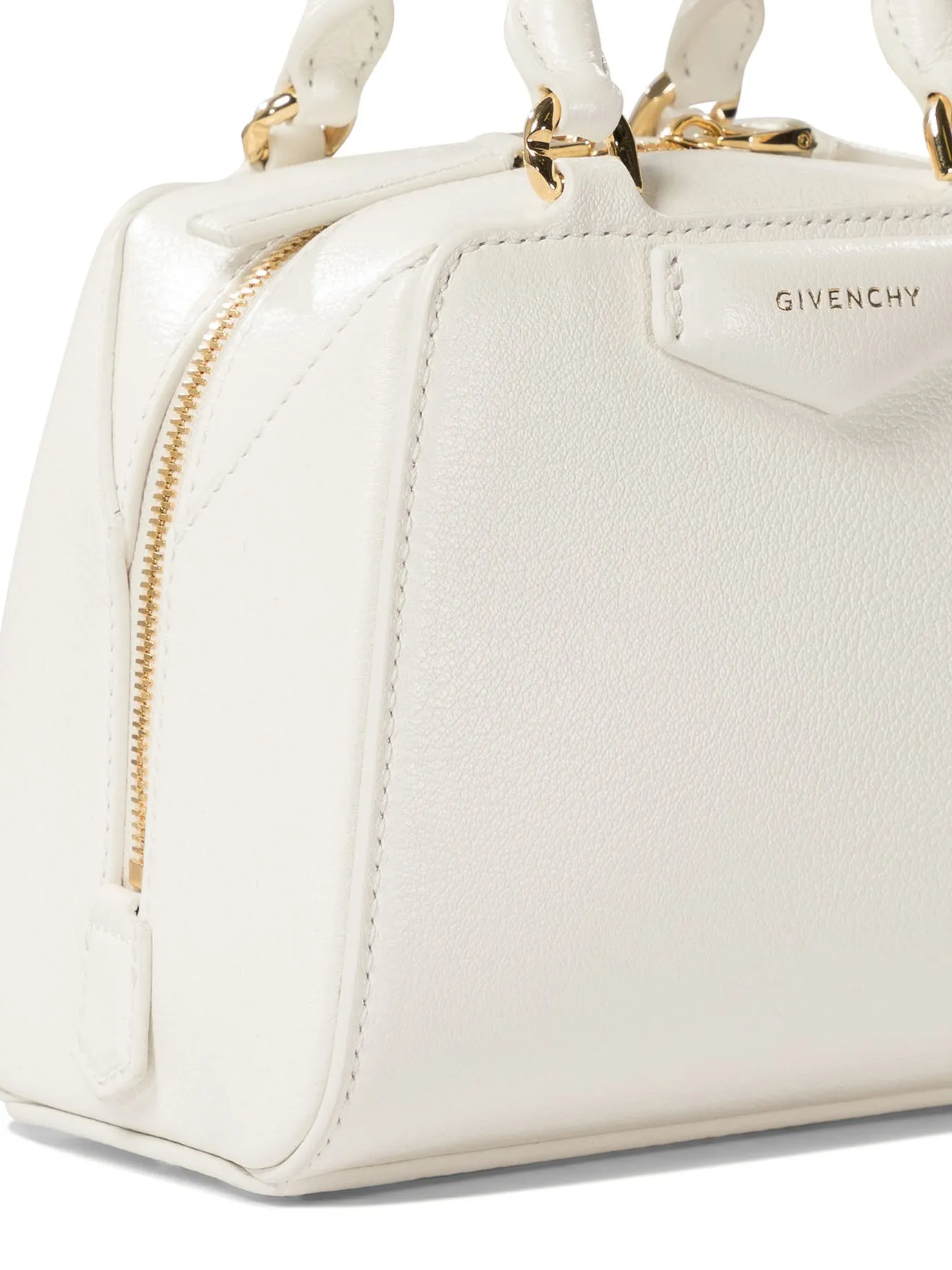 Antigona Cube Nano Handbags Bianco