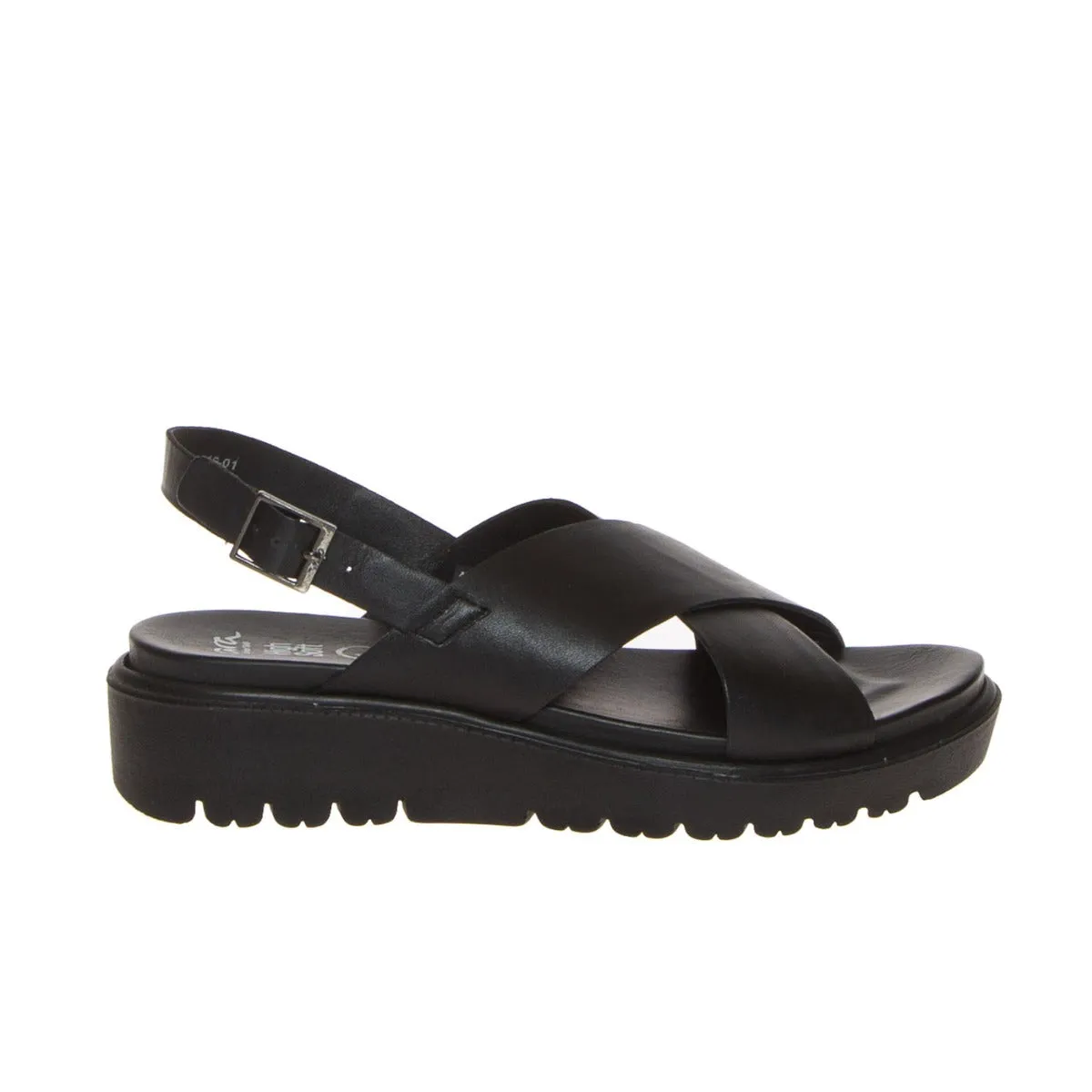 ARA 33516-01 SANDALO BASSO ESTRAIBILE NERO  