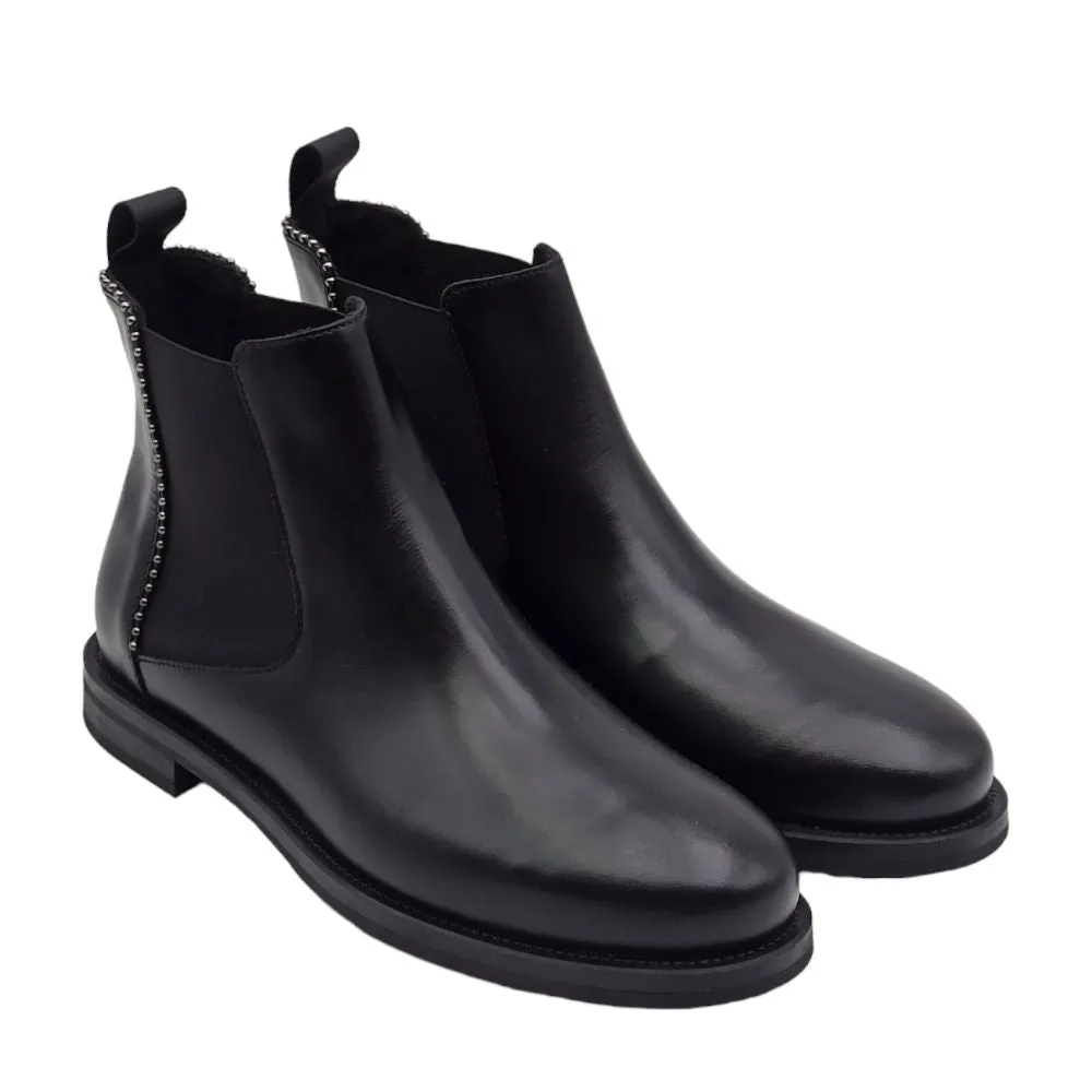 Beatles Donna Frau 98Q7 seta stud nero