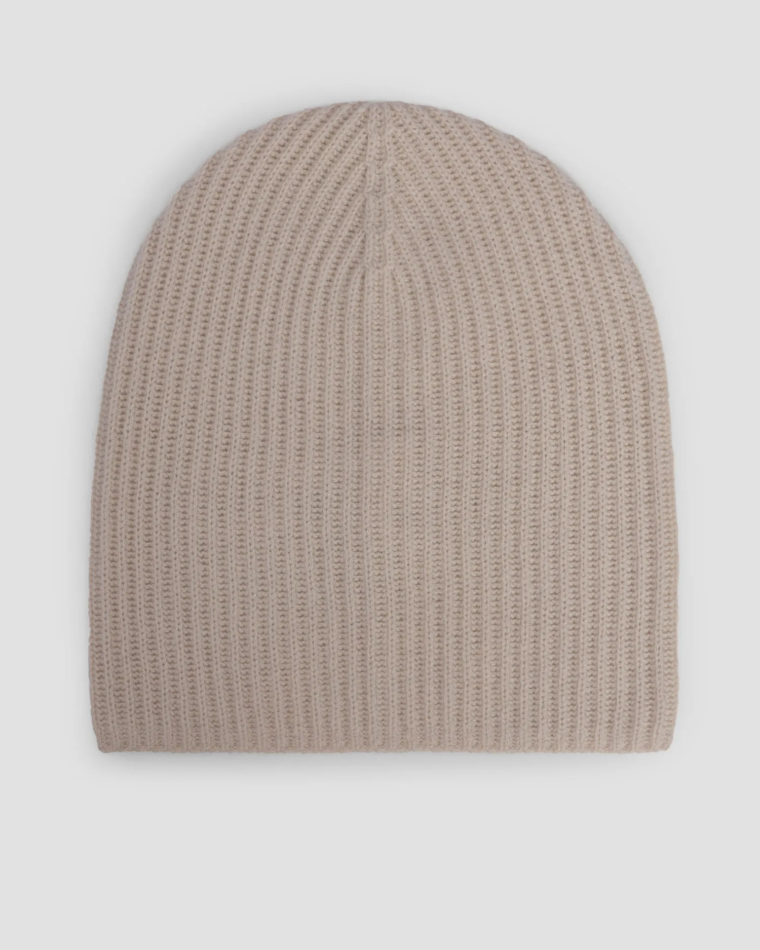 Berretto beige in cashmere da donna Allude 11244-42