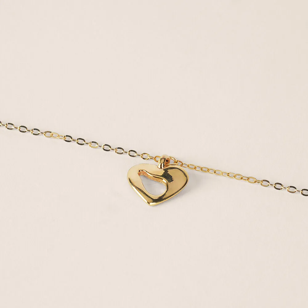 Bracciale Cuore Gold Essence Oro Giallo 750/1000 19 cm 1244707
