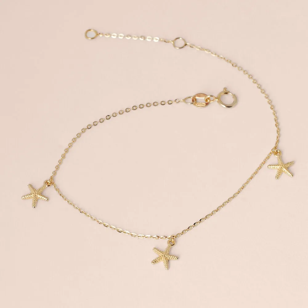 Bracciale Stella Marina Beverly Oro Giallo 375/1000 16 + 2 cm 1416174