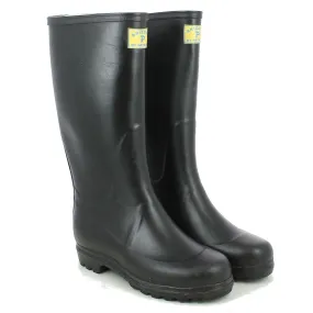BRAND  Stivale di Gomma da Donna Nero 