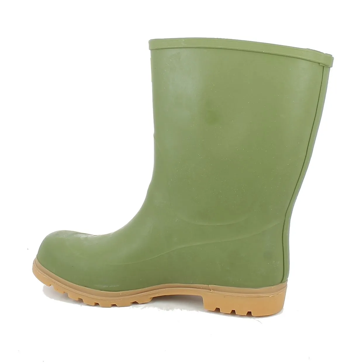 BRAND  Stivale di Gomma Verde mezza gamba 