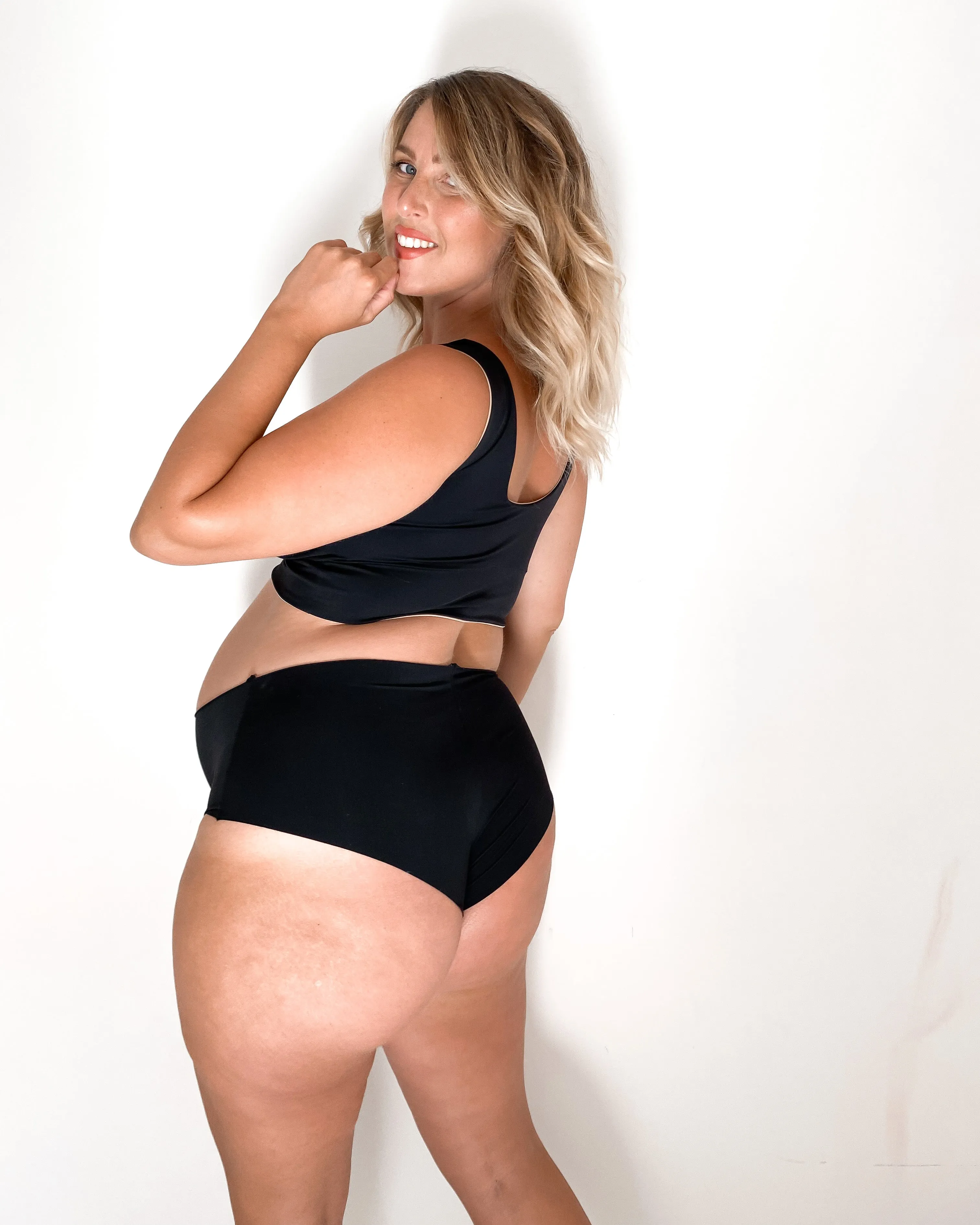 Culotte Sculpt - 1 strato - NERO