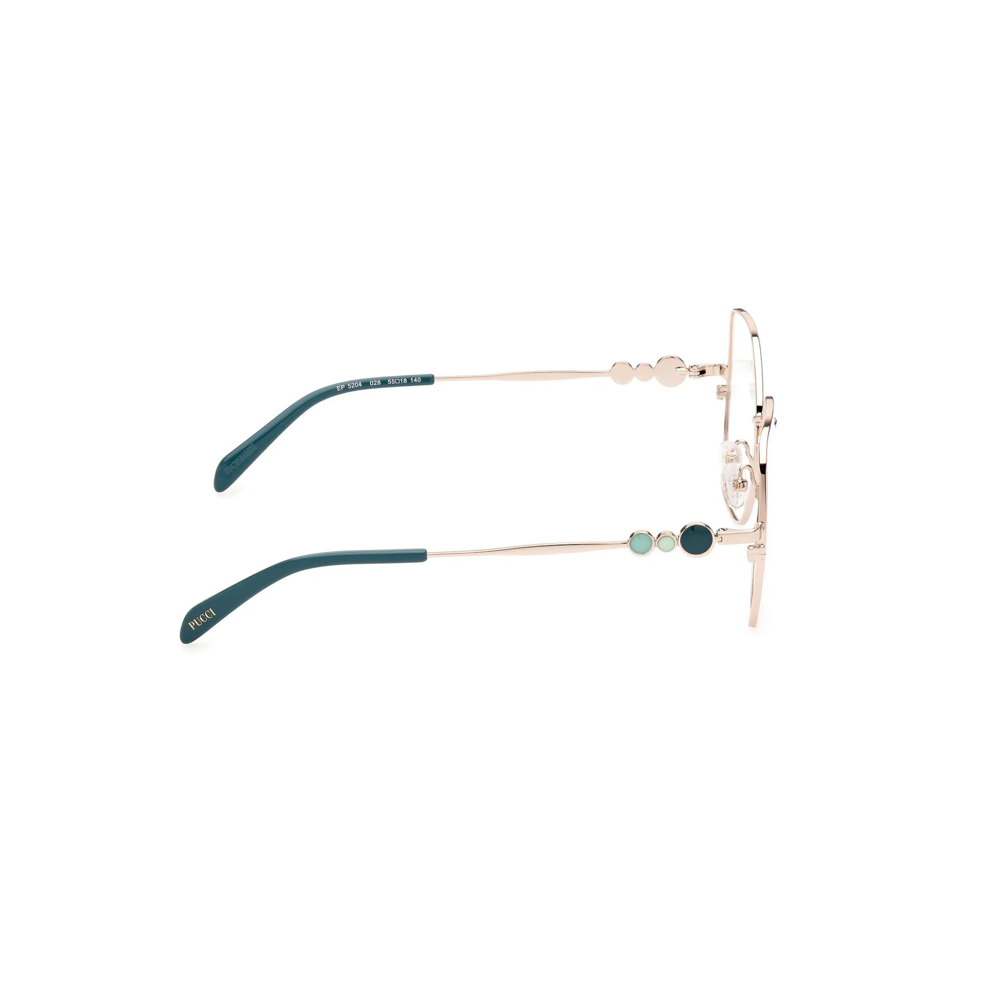   Emilio Pucci EP 5204 - 028 Oro Rosa Lucido | Occhiale Da Vista Donna 