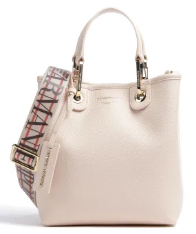  Emporio Armani My EA Borsa a mano pelle sintetica nude  