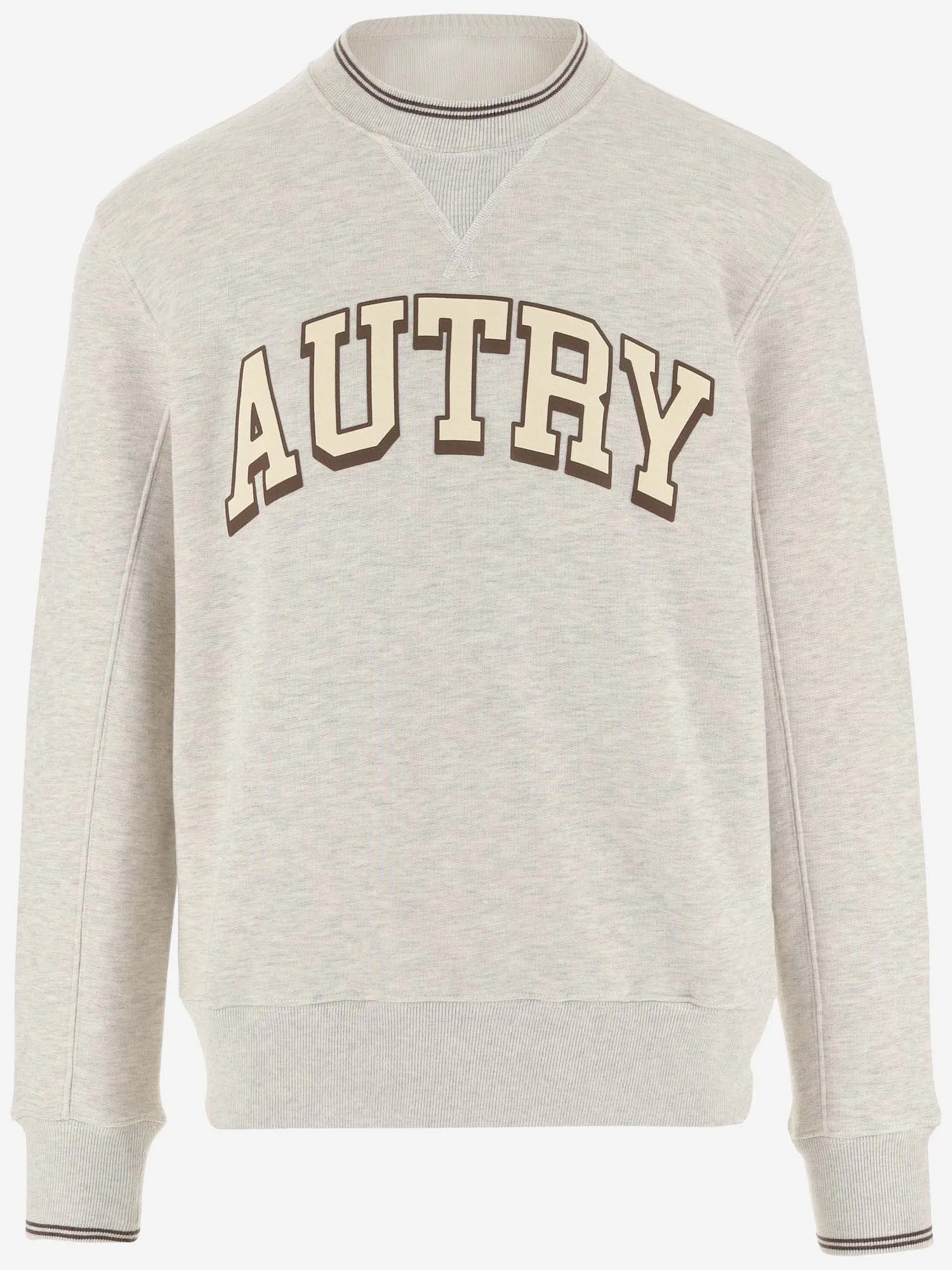 Felpa di miscela di cotone auttry con logo