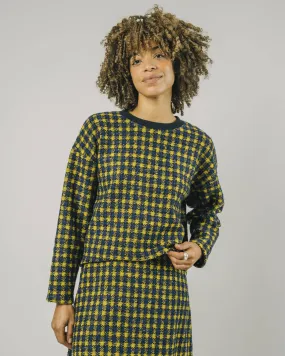 GRETI ROUNDED SWEATSHIRT - BLACK