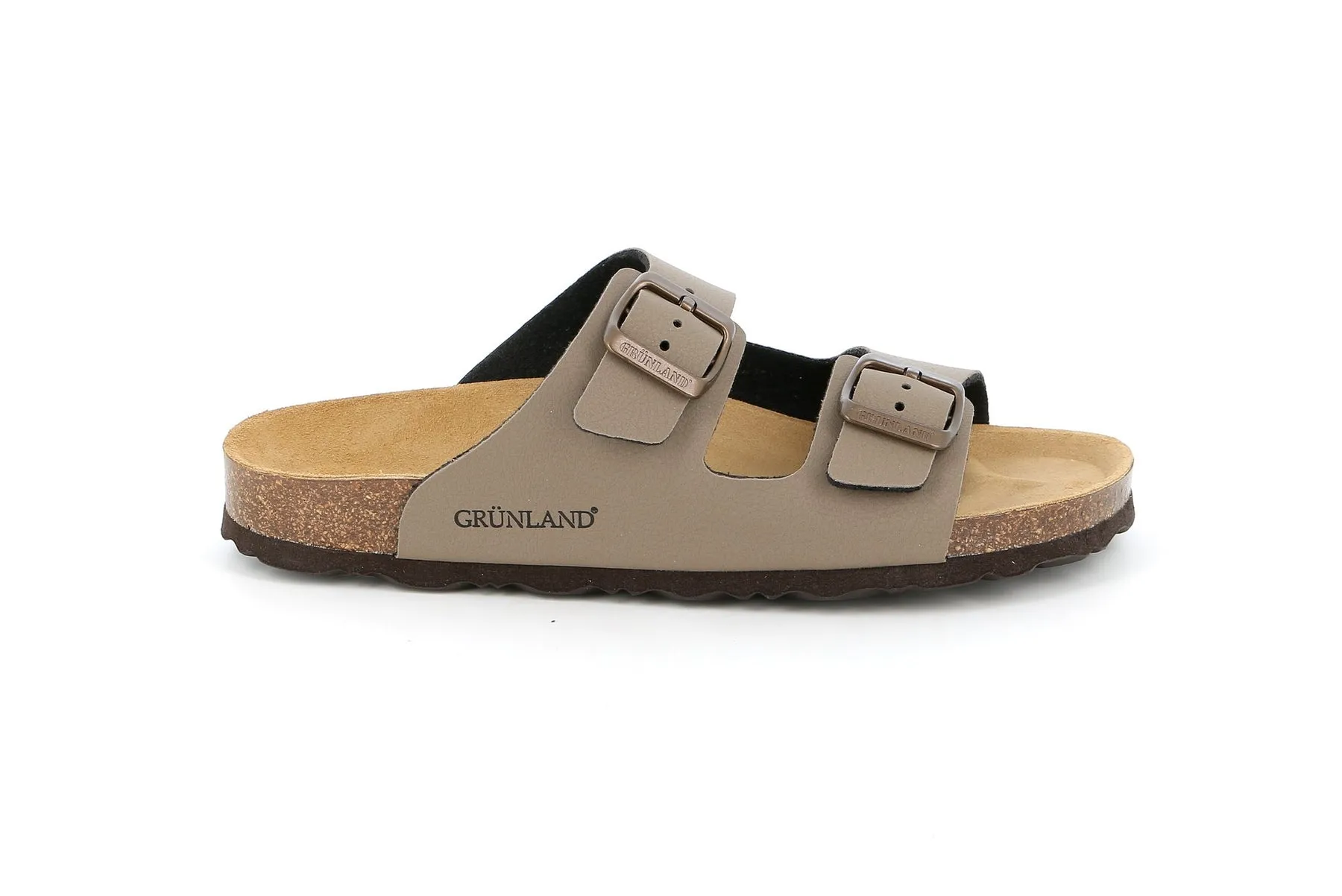 GRUNLAND Sandalo Basso Donna - CB1557 Tortora  