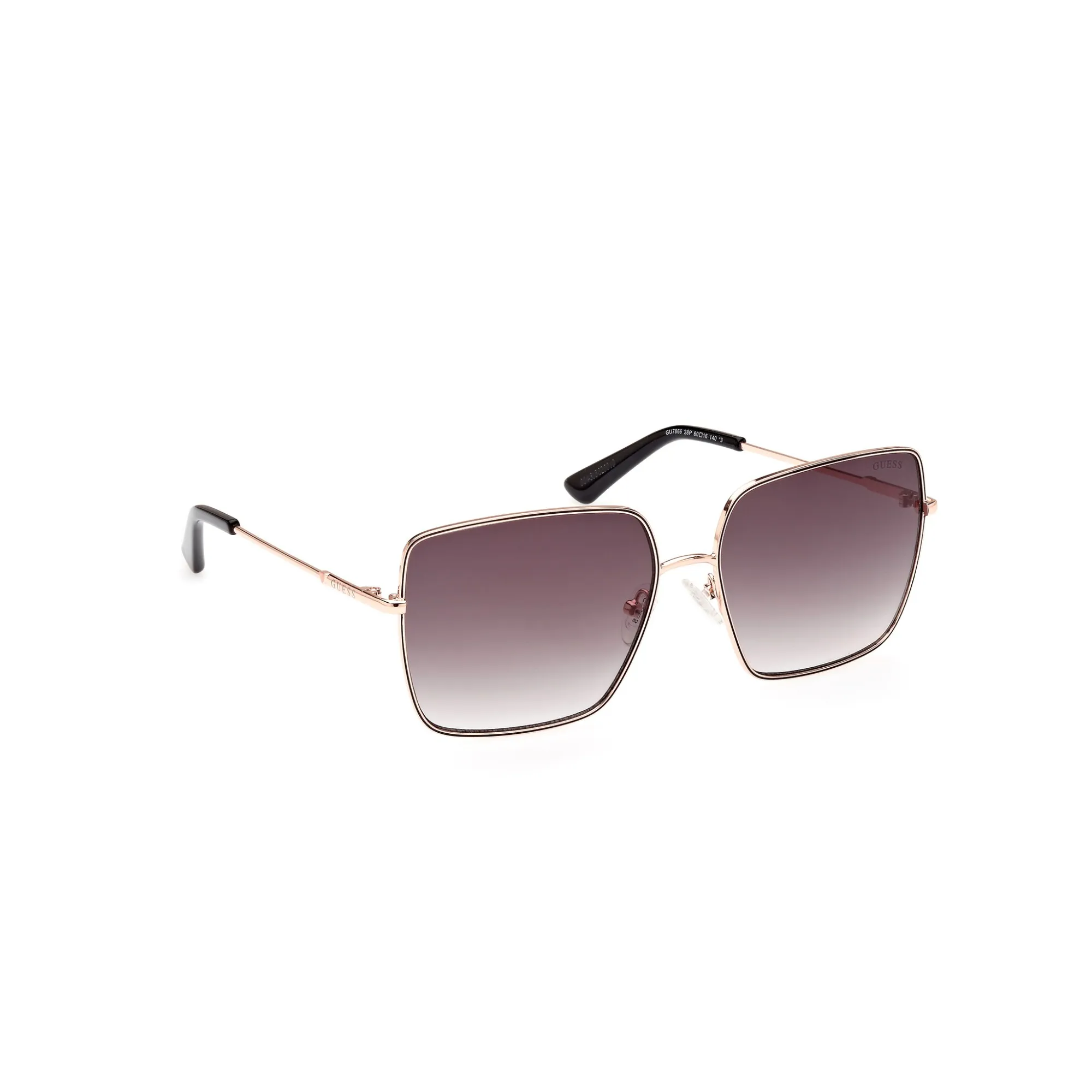   Guess GU 7866 - 28P Oro Rosa Lucido | Occhiale Da Sole Donna 