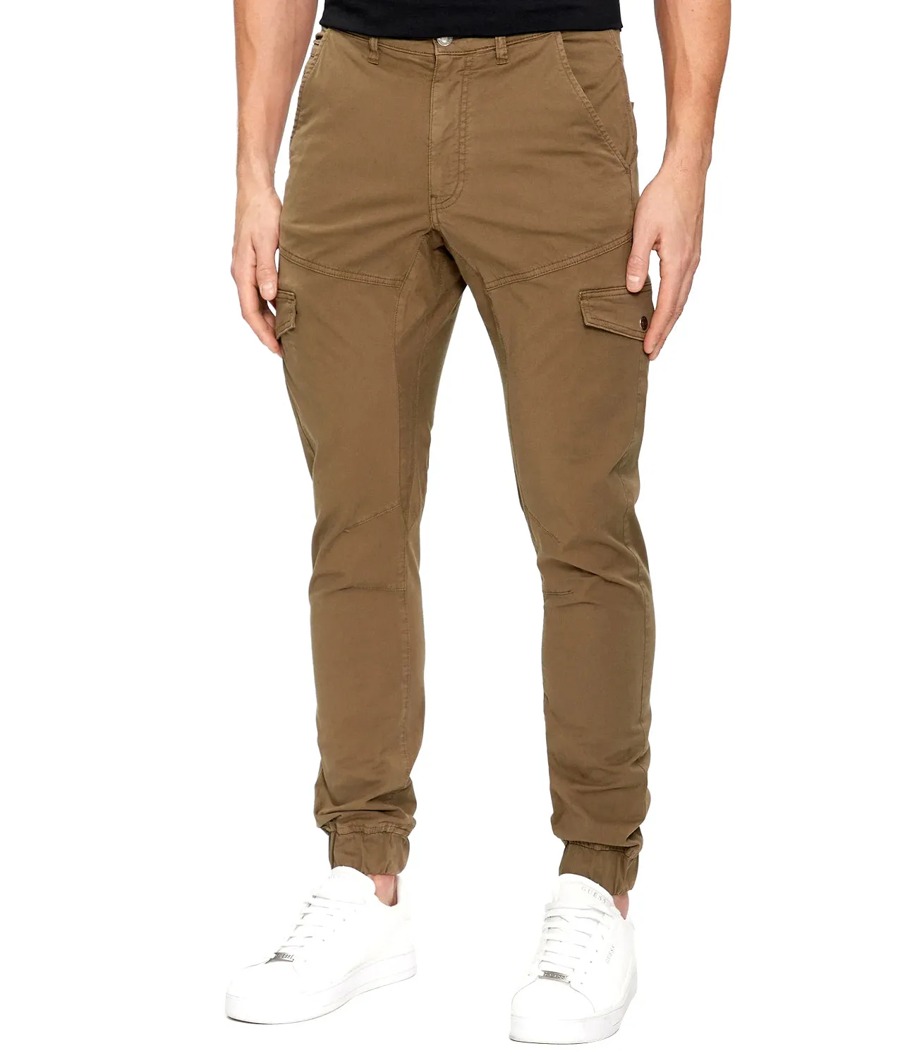 Guess Pantalone Uomo Mod. M4RB17 WFYSA G1EC Fango
