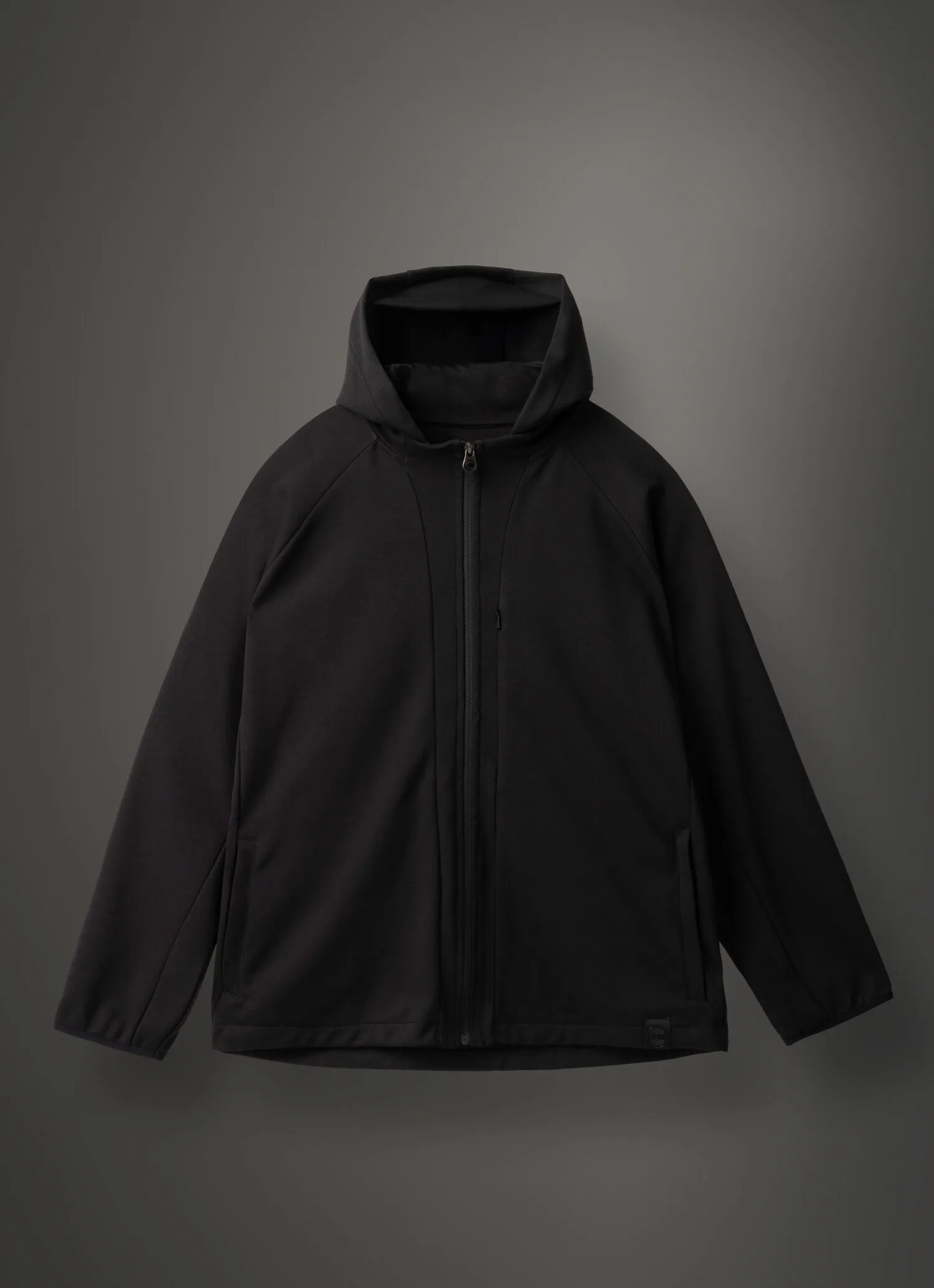 Hooded interlock sweatshirt
