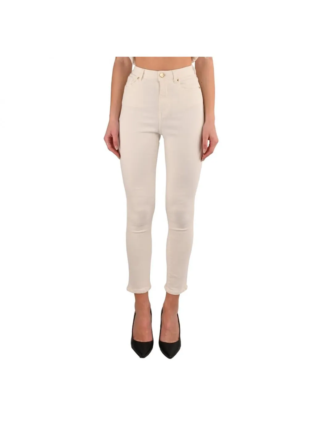 Jeans Donna Twinset JEANS Bianco 221TP2620-01226
