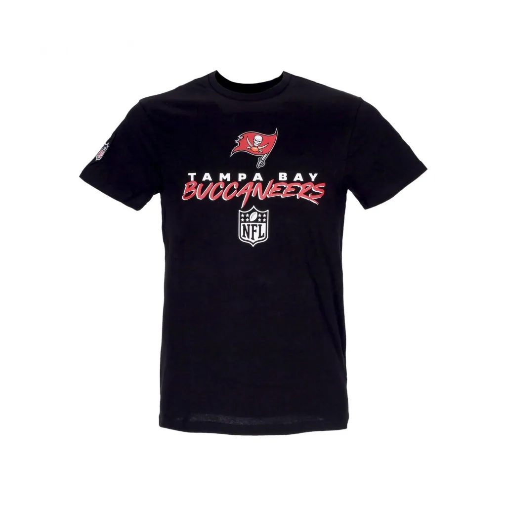 maglietta uomo nfl script tee tambuc BLACK/SCARLET
