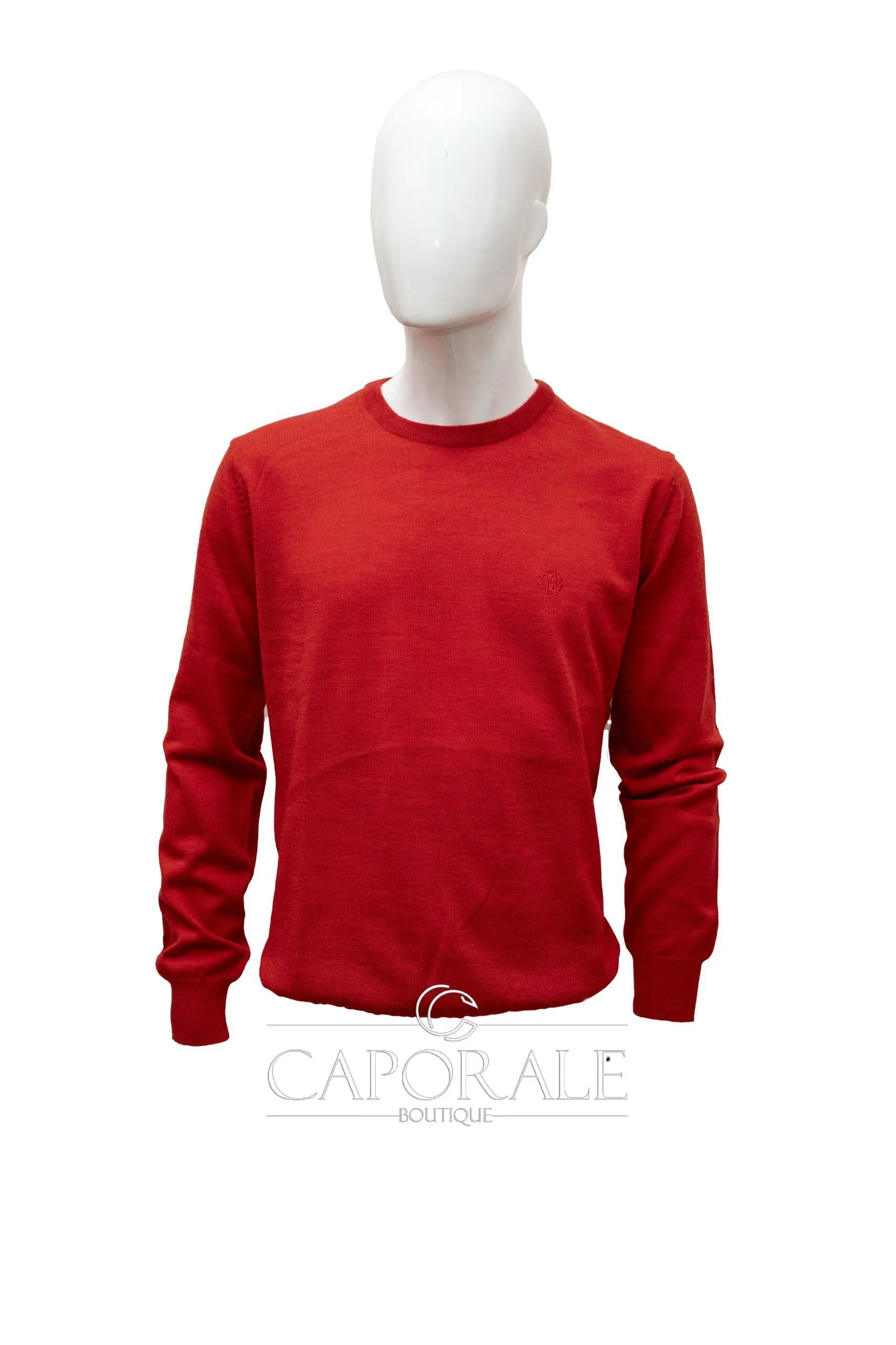 Maglioncino lana Roberto cavalli mattone
