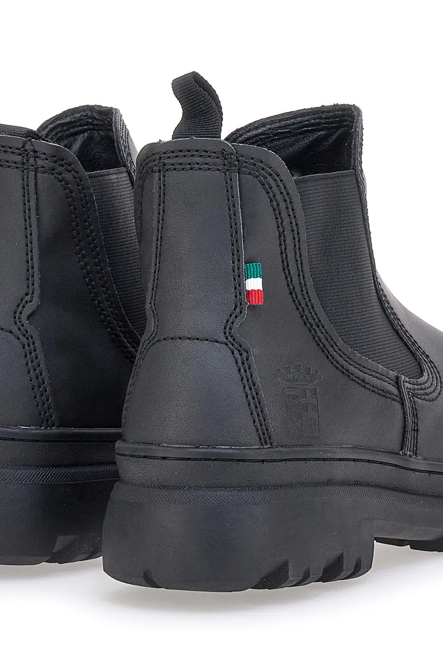   MARINA MILITARE Scarponcino Beatles nero Marina Militare 1482