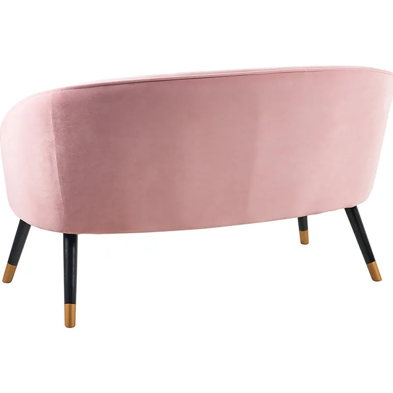 Novità Home Isadora - Divanetto 2 posti rosa