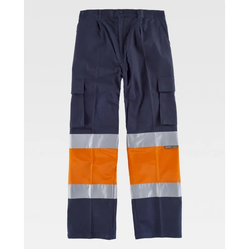 Pantalone da Lavoro Combinato Alta Visibilità C4019 - Workteam