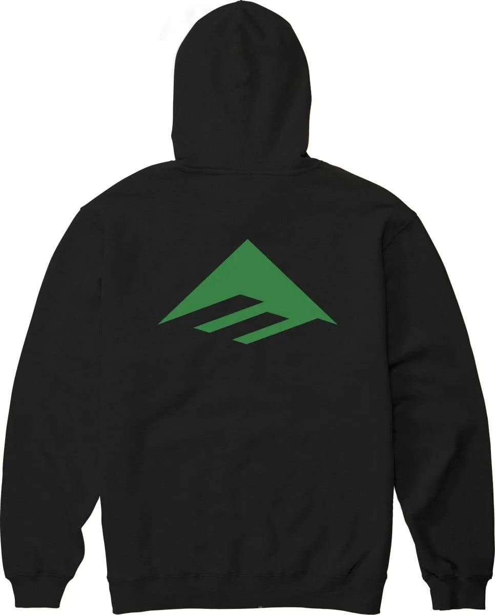 Pure Triangle Hoodie Black