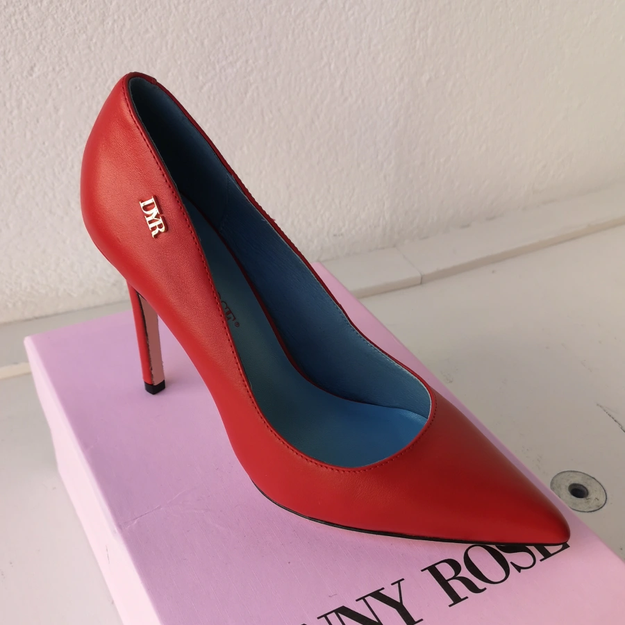 Scarpa decollete Denny Rose rossa
