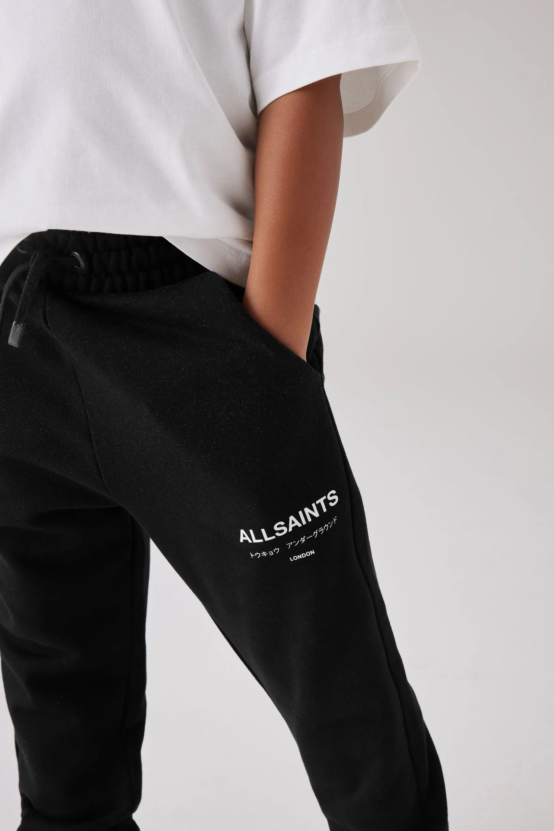 smALLSAINTS Underground Straight Cuffed 100% Cotton Joggers    