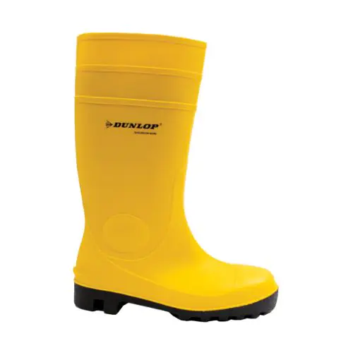 STIVALE PVC GINOCCHIO GIALLO/NERO DUNLOP PROTOMASTOR S5 SRA 41