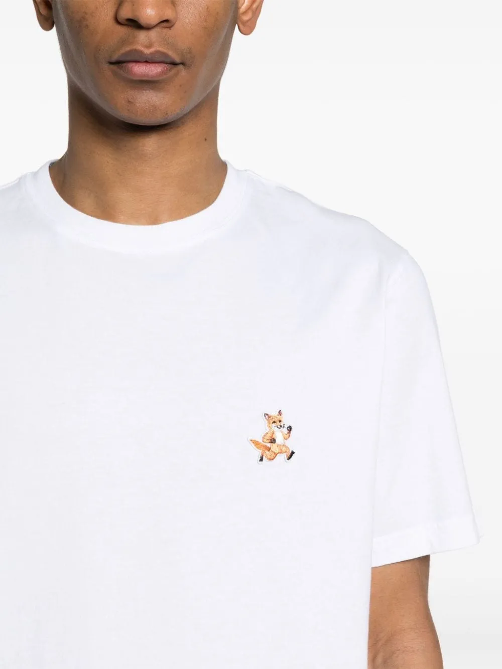 T-shirt bianca speedy fox