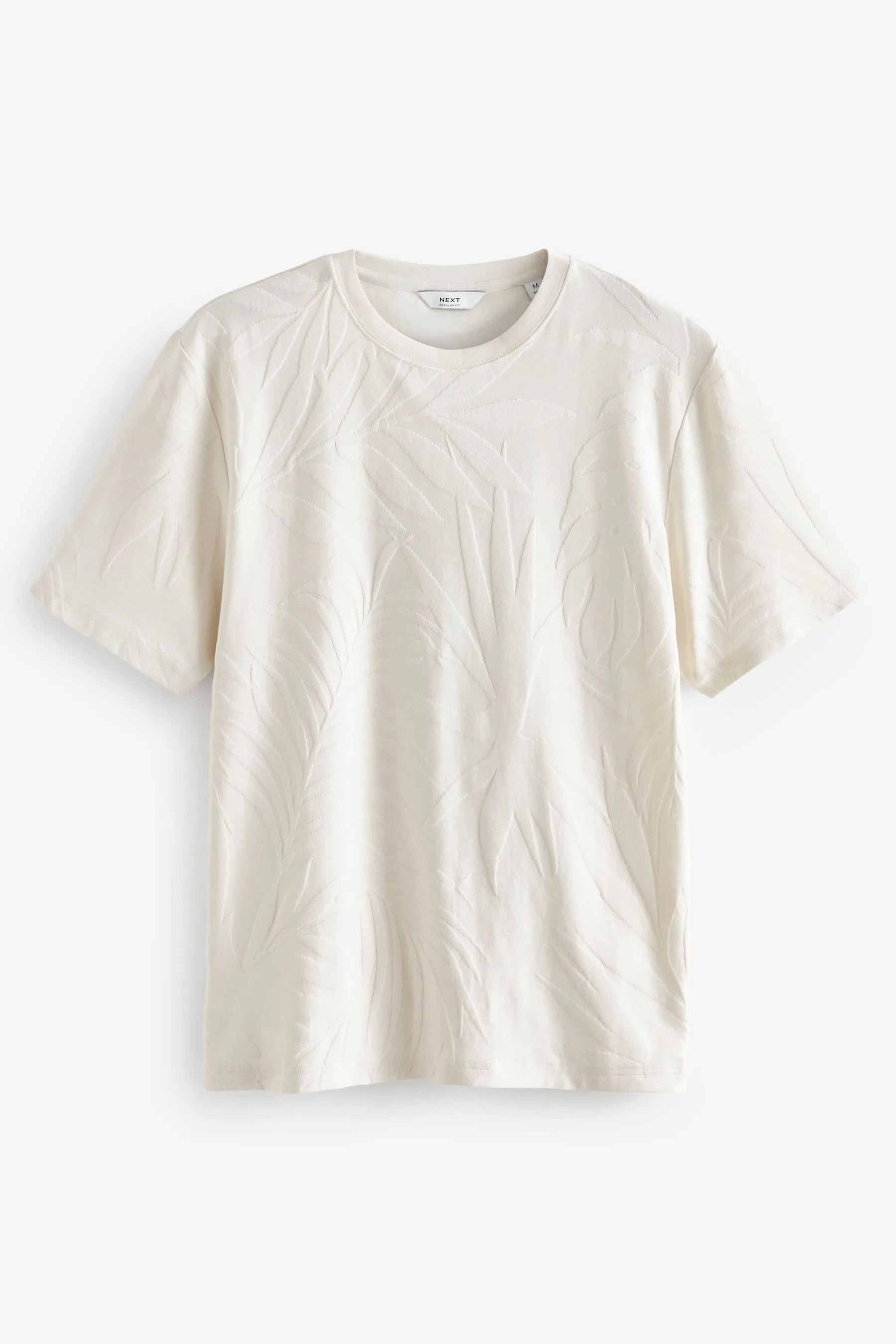 T-shirt testurizzata in Floreale jersey    