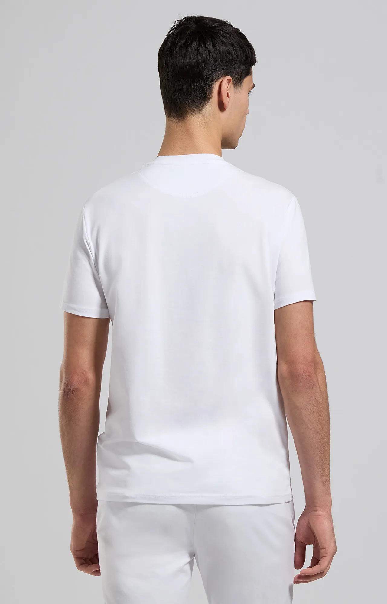 T-shirt uomo stampa fluo