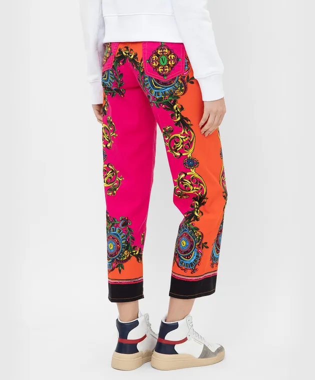 Versace Jeans Couture Jeans con stampa Regalia 71HAB5TLES009054