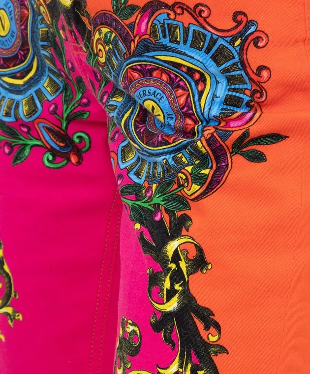 Versace Jeans Couture Jeans con stampa Regalia 71HAB5TLES009054