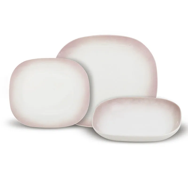 Villa Altachiara Servizio piatti new bone china 18 pezzi Primavera rosa