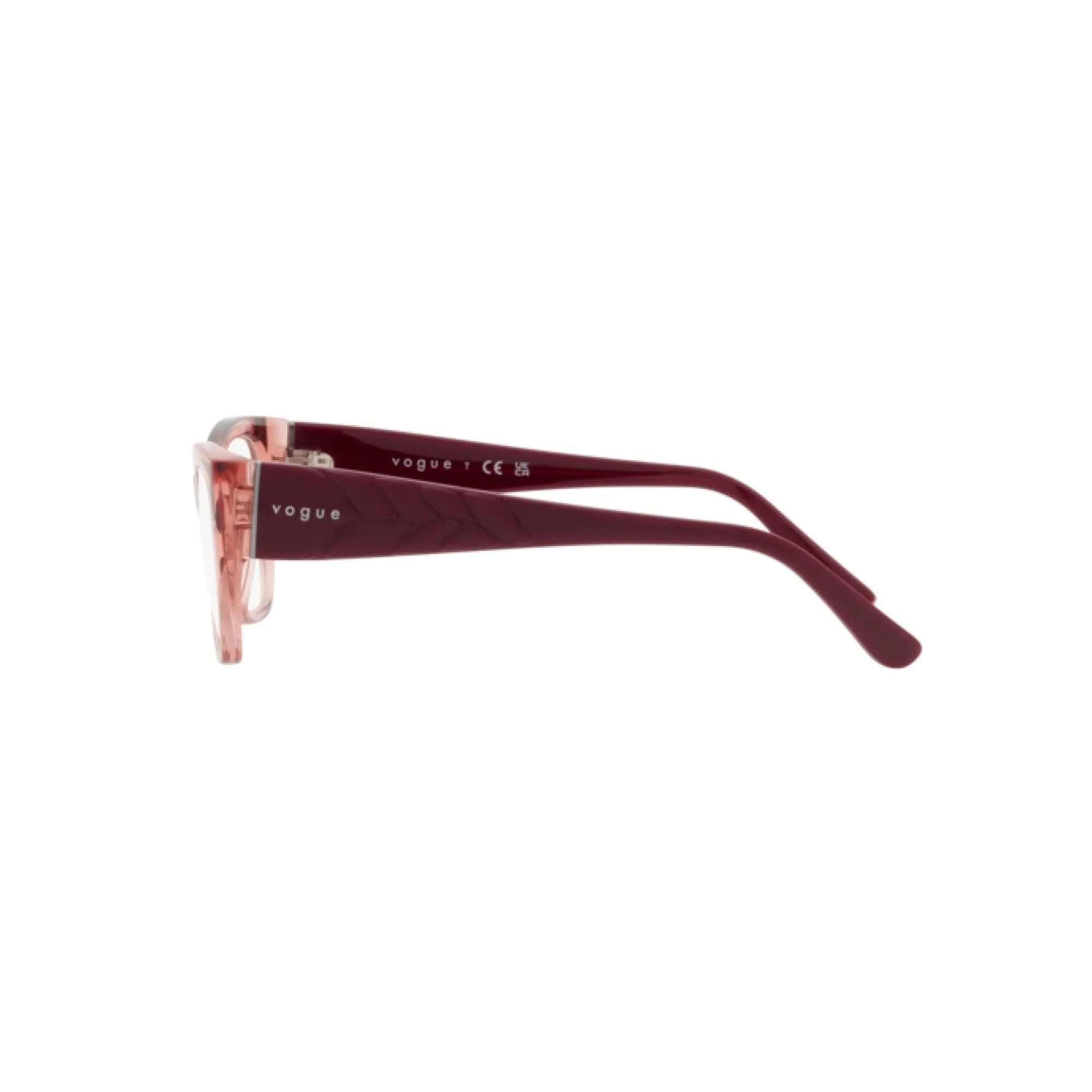   Vogue VO 5483 - 2864 Rosa Trasparente | Occhiale Da Vista Donna 