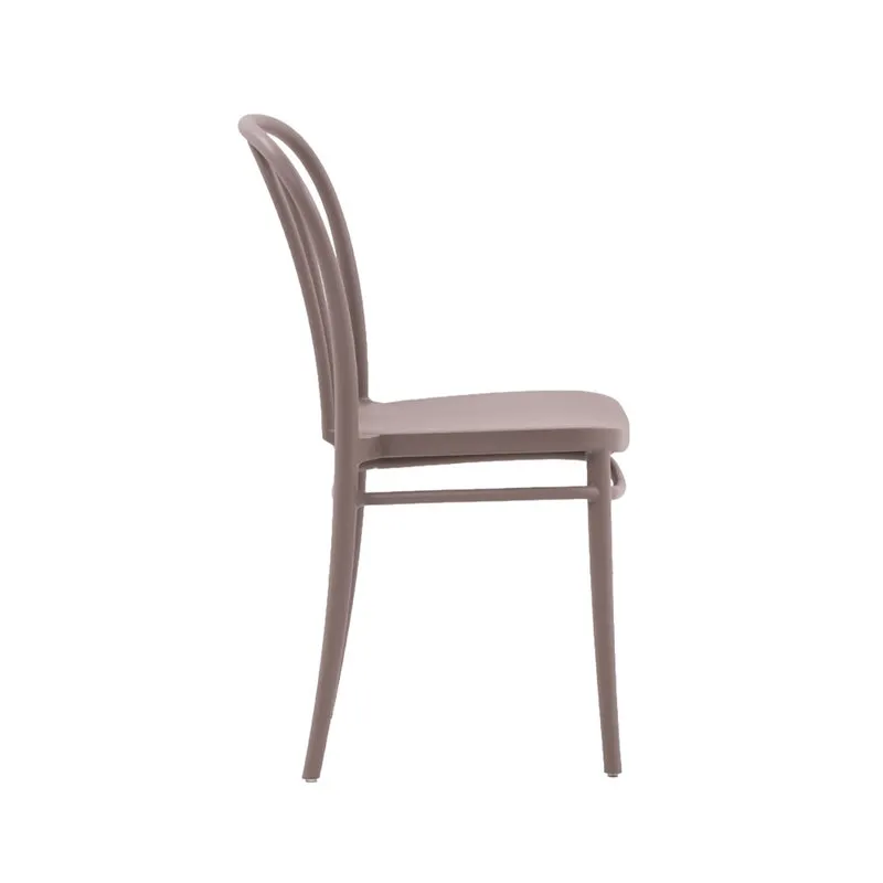 Zanini design Set 2 sedie PORAT tortora